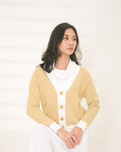 Load image into Gallery viewer, Elyna Cardigan Knitted Yellow
