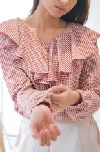 Load image into Gallery viewer, Winny Checkered Blouse
