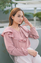 Load image into Gallery viewer, Winny Checkered Blouse
