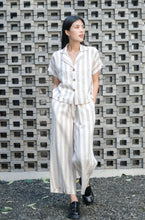 Load image into Gallery viewer, Aleda Wylie Pure Linen Outfit Sets Khaki
