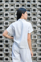 Load image into Gallery viewer, Aleda Wylie Linen Outfit Sets Blue
