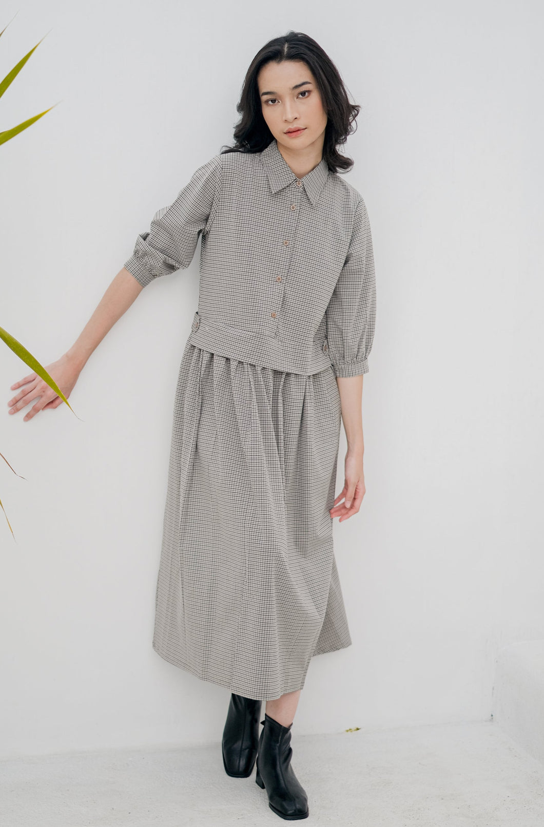 Olinda Dress Grey