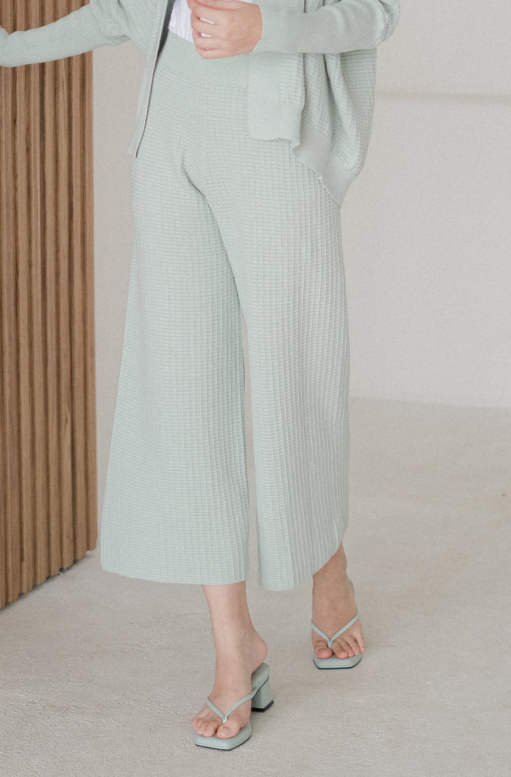 Juan Knitted Pants Mint