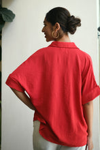 Load image into Gallery viewer, Mizuna Blouse Red
