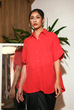 Load image into Gallery viewer, Twila Flowy Blouse Red
