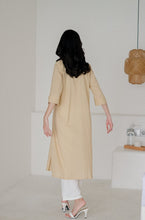 Load image into Gallery viewer, Medina Dress Cream
