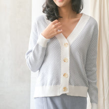 Load image into Gallery viewer, Elyna Cardigan Cerulean Blue
