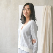 Load image into Gallery viewer, Elyna Cardigan Cerulean Blue
