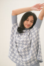 Load image into Gallery viewer, Anatasya Knitted Blouse Cerulean
