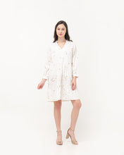 Load image into Gallery viewer, Kristin Linen Dress White
