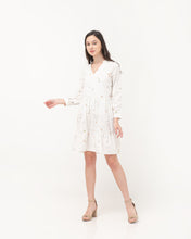 Load image into Gallery viewer, Kristin Linen Dress White
