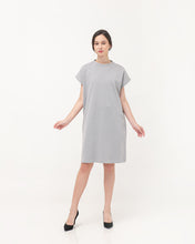 Load image into Gallery viewer, Ophira Cotton Relax Dress Sage
