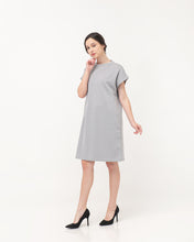 Load image into Gallery viewer, Ophira Cotton Relax Dress Sage
