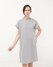 Load image into Gallery viewer, Ophira Cotton Relax Dress Sage
