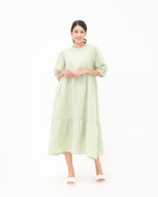 Load image into Gallery viewer, Luciana Linen Dress Sage
