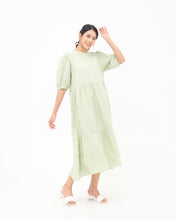 Load image into Gallery viewer, Luciana Linen Dress Sage
