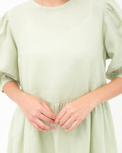 Load image into Gallery viewer, Luciana Linen Dress Sage
