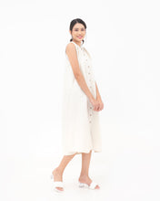 Load image into Gallery viewer, Tania Linen Dress Cream
