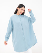 Load image into Gallery viewer, Nancy Linen Tunic Cerulean
