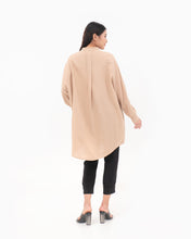 Load image into Gallery viewer, Nancy Linen Tunic Dress Sand
