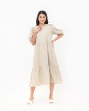 Load image into Gallery viewer, Luciana Linen Dress Khaki
