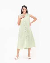 Load image into Gallery viewer, Tania Linen Dress Sage
