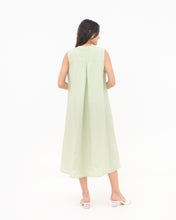 Load image into Gallery viewer, Tania Linen Dress Sage
