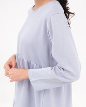 Load image into Gallery viewer, Prisilla Cotton Dress Cerulean
