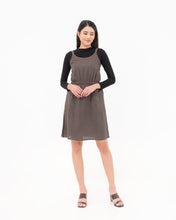 Load image into Gallery viewer, Naila Linen Dress Army Green
