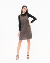 Load image into Gallery viewer, Naila Linen Dress Army Green
