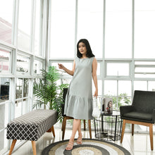Load image into Gallery viewer, Skylar Cotton Dress Mint Green
