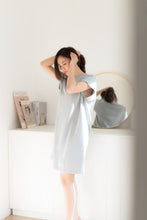 Load image into Gallery viewer, Ophira Cotton Relax Dress Sage
