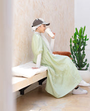 Load image into Gallery viewer, Luciana Linen Dress Sage

