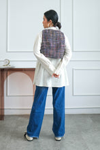 Load image into Gallery viewer, Faira Tweed Linen Blouse
