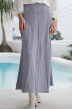 Load image into Gallery viewer, Odette Knitted Skirt Cerulean
